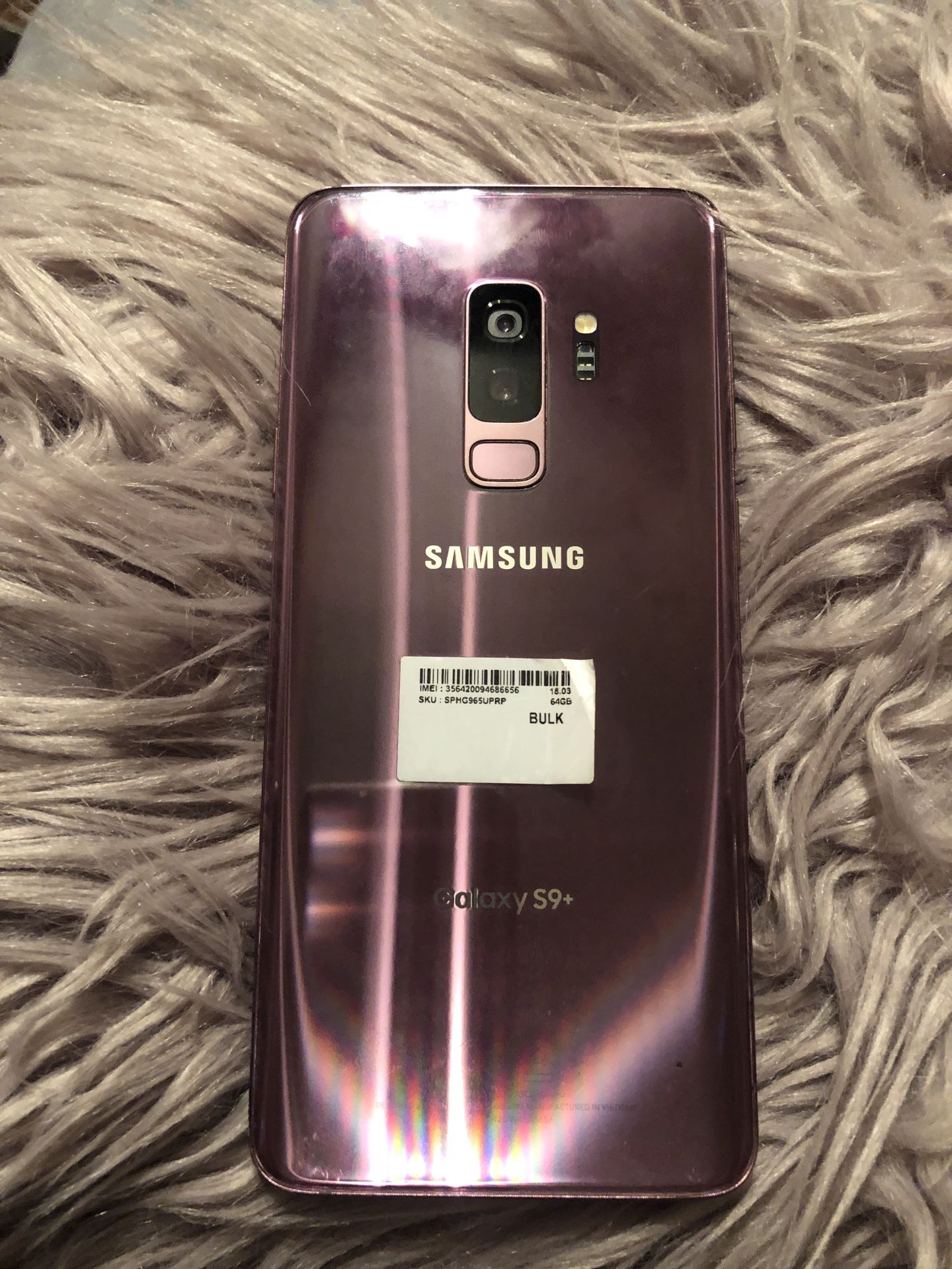 Galaxy S9+ Purple 64g