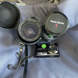 Camera Lenses Vivitar Nikon Accessories 