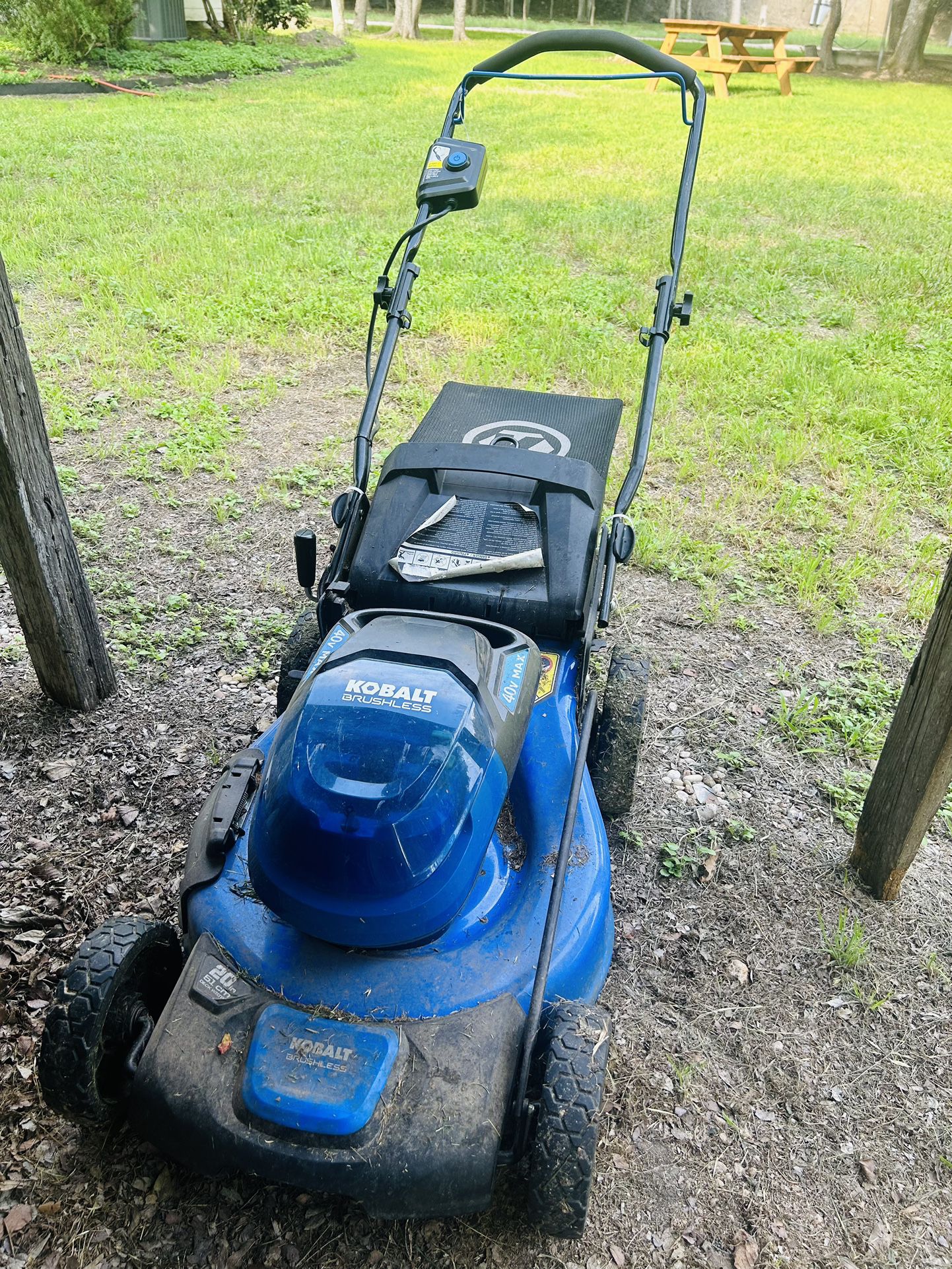 Kobalt cordless Push Lawn Mower