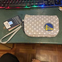 Warriors Wristlet New With Tags