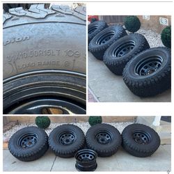 BF Goodrich ALL TERRAIN TIRES 15”