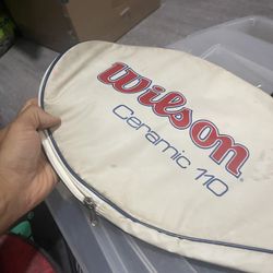 Wilson tennis racquet bag. 