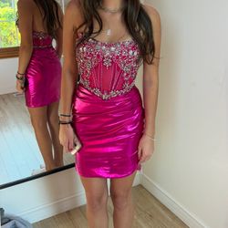 Corset Homecoming/turnabout Dress