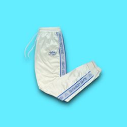 KAPPA x Rolling Loud Los Angeles Ribbon striped track pants blue & white medium 