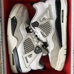 Jordan 4s Military Blacks(GS)