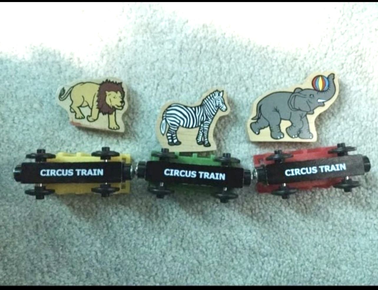 Thomas and friends circus trains