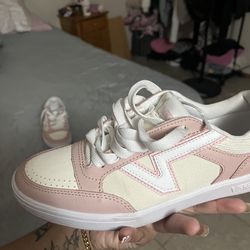 Vans pink skater style