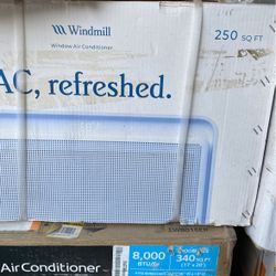 Window Air Conditioner 6000 BTU  250 SQUARE Room 