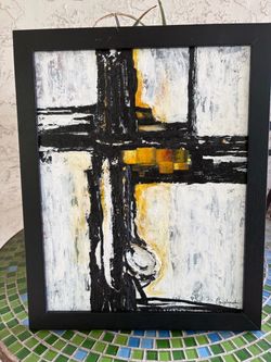 Artist Lisa Opielinski Mixed Media Painting