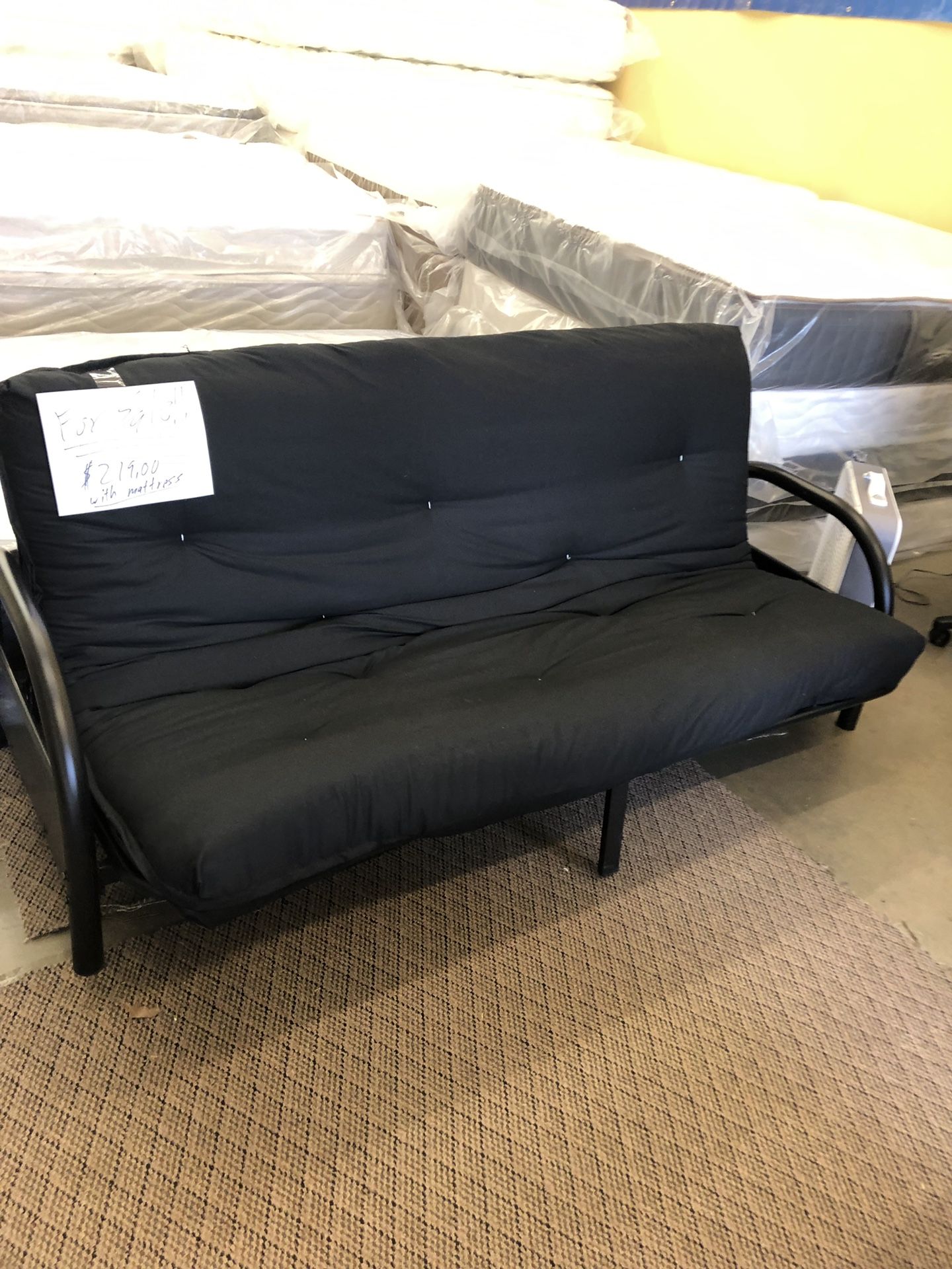 Futon with Mattress