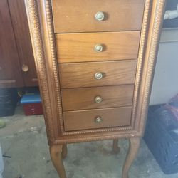 Vintage Jewelry / Lingerie Chest – Tall & Elegant 
