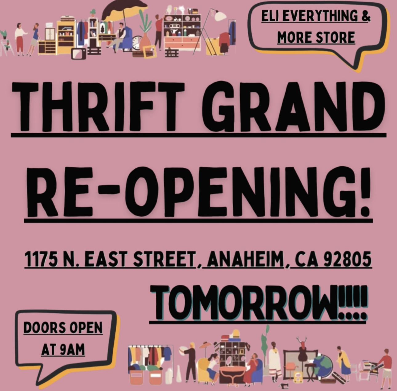 Eli Thrift Grand Re-Opening!!