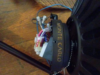 Nice 52 Inch Monte Carlo Indoor/Outdoor Ceiling Fan For Sale $125.00.