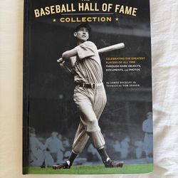 The Baseball ⚾️ Hall of Fame collection book 📕