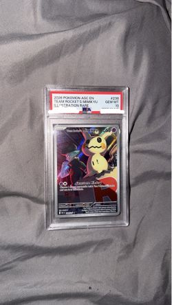 Team rockets mimikyu #238 PSA10