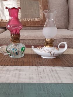 Two Small 6in Lanterns