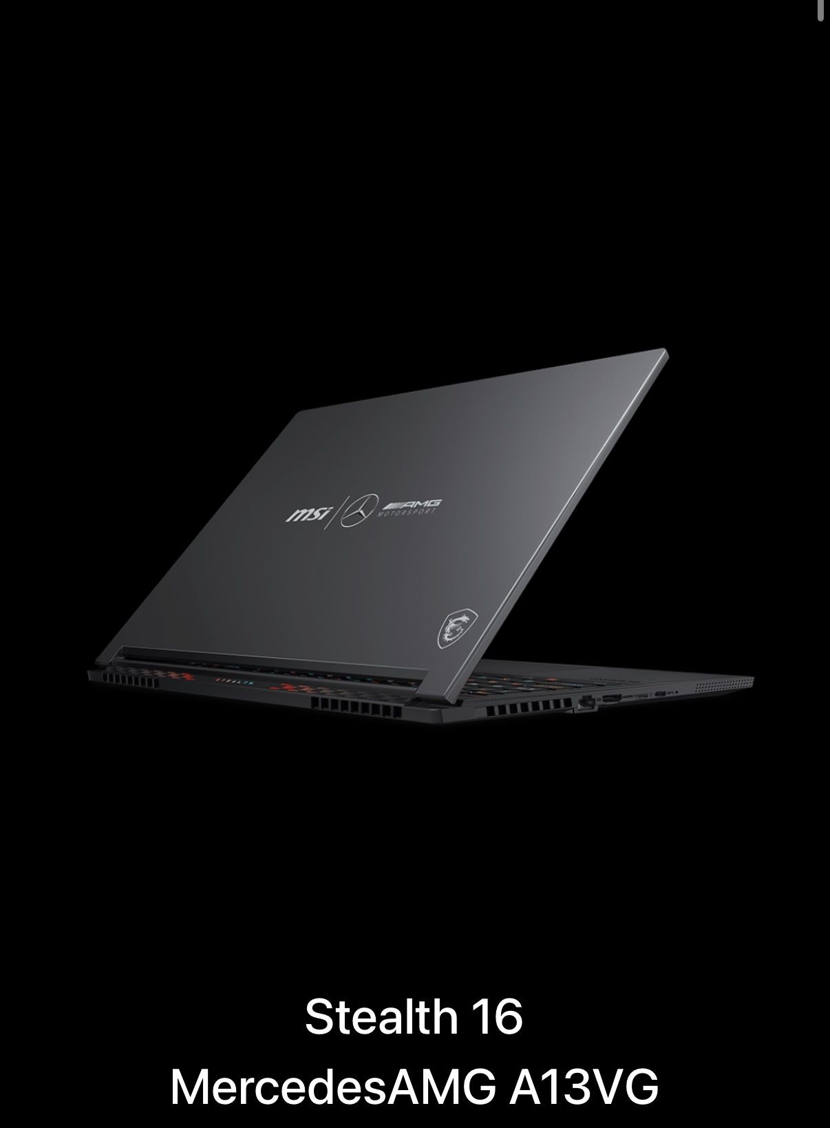 Stealth 16 Mercedes-AMG A13VG