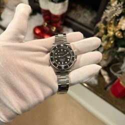 seiko watch mod submariner black