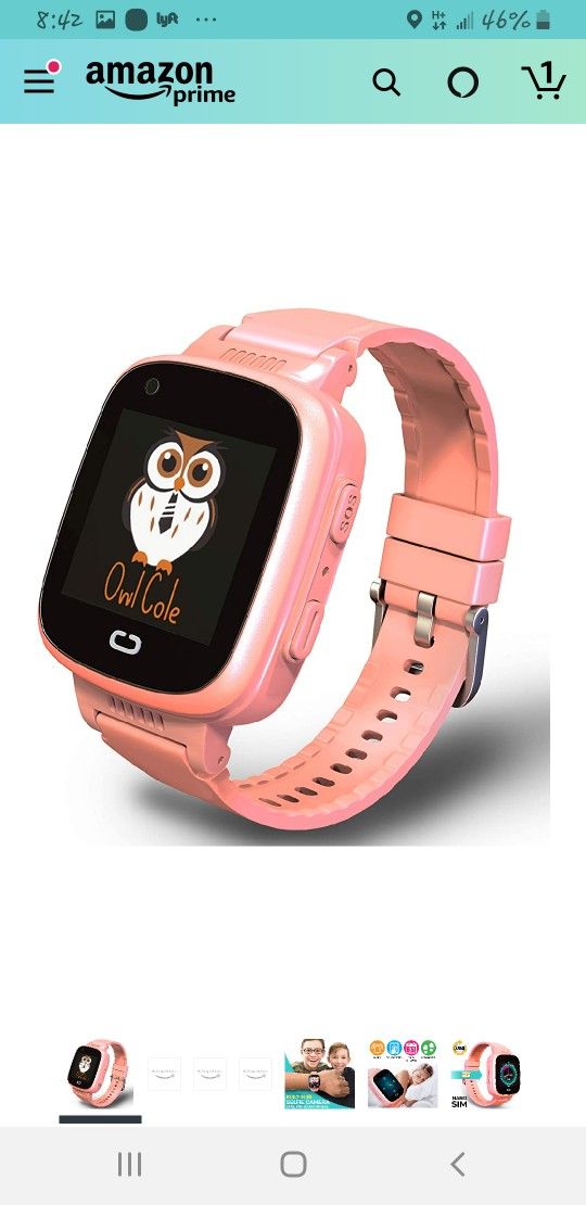 2021 Best 4G GPS Tracker Unlocked Wrist Smart Phone Watch for Kids