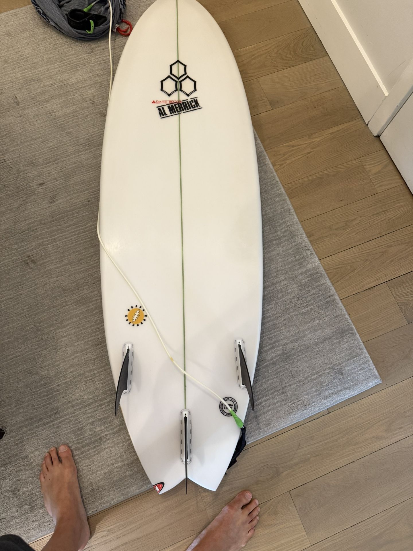 Channel Island Happy Everyday Swallow 6’2 in excellent condition - $500