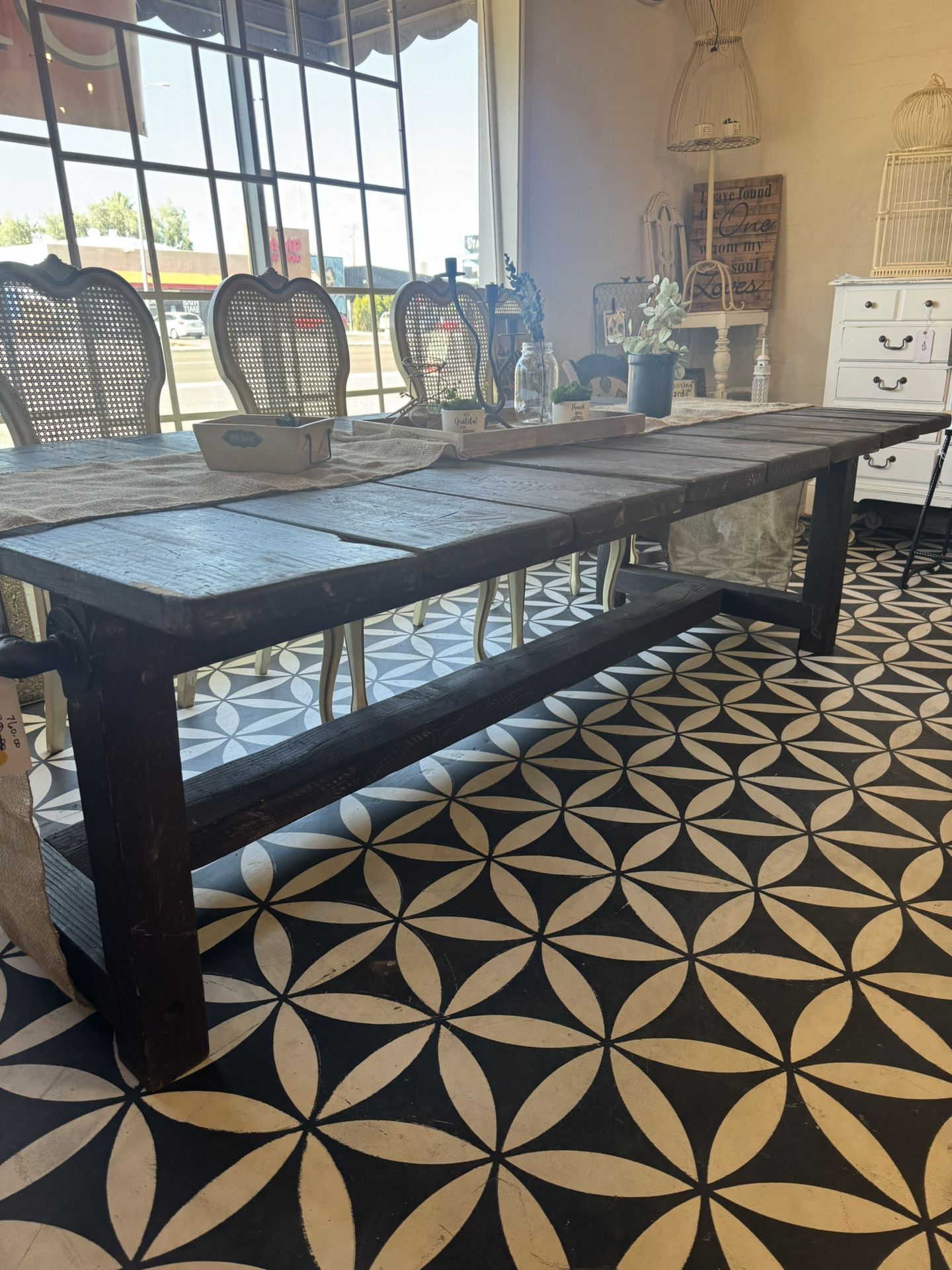 Long Farm Table