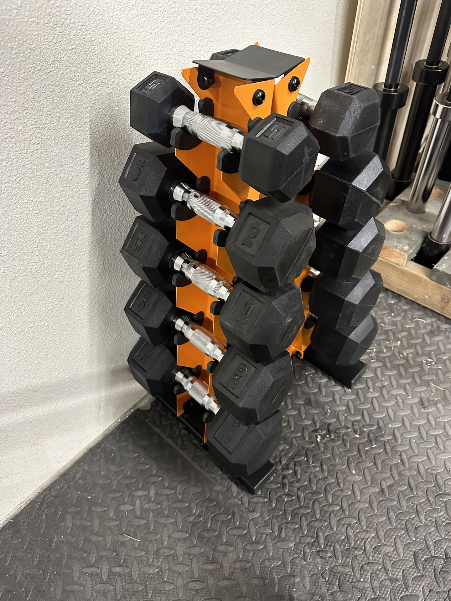 NEW Dumbbell Set - 5 to 25’s
