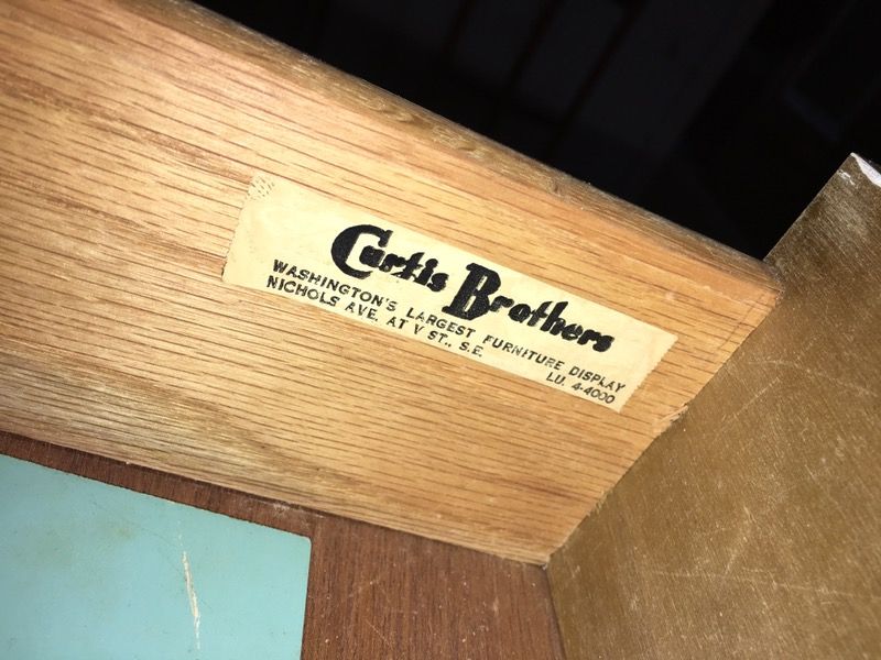 Vintage Colorama Bassett furniture set