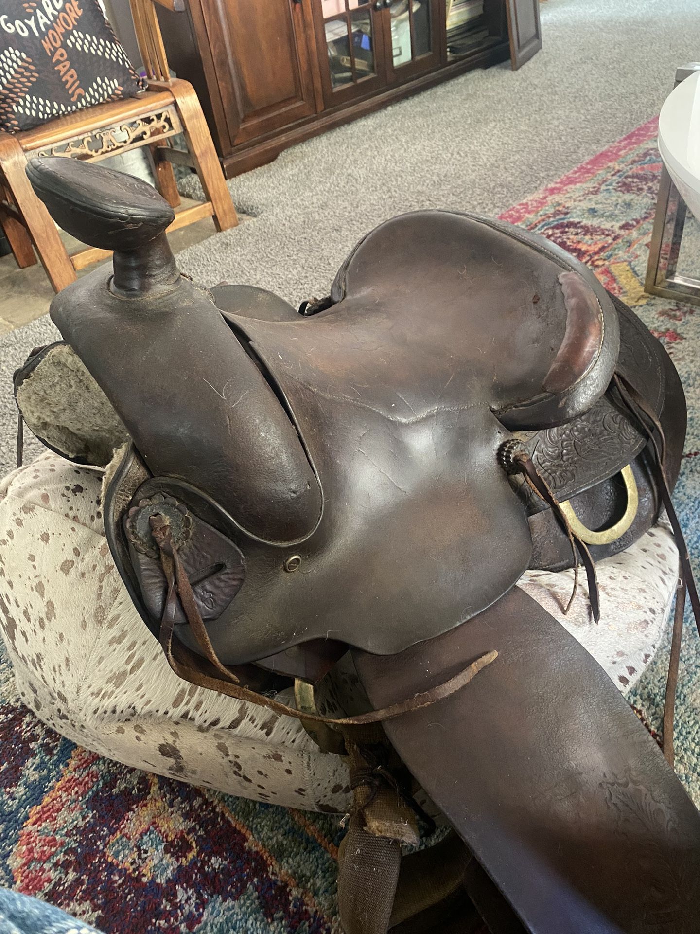 15” Western Saddle SQHB 7” Gullet