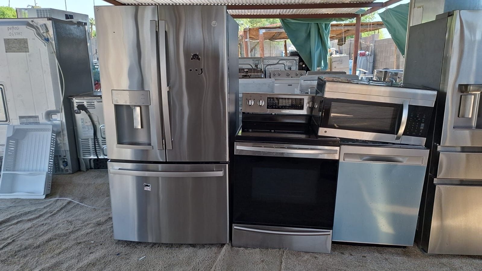 Stainless Steel Appliances Delivery Available