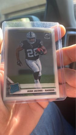 Josh Jacobs Rookie card