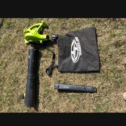 $35. Electric ( CORD ) LEAF BLOWER AND BAGGER