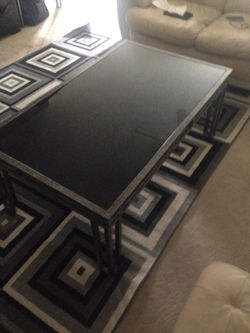 Coffee table, with dining table and 6 chairs!!!