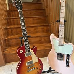 Squier Paranormal Telecaster (Upgrade Seymour Duncan) Epiphone Les Paul Standard Pro