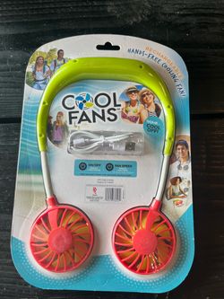 Cool Fans  Hands-Free Neck Fan