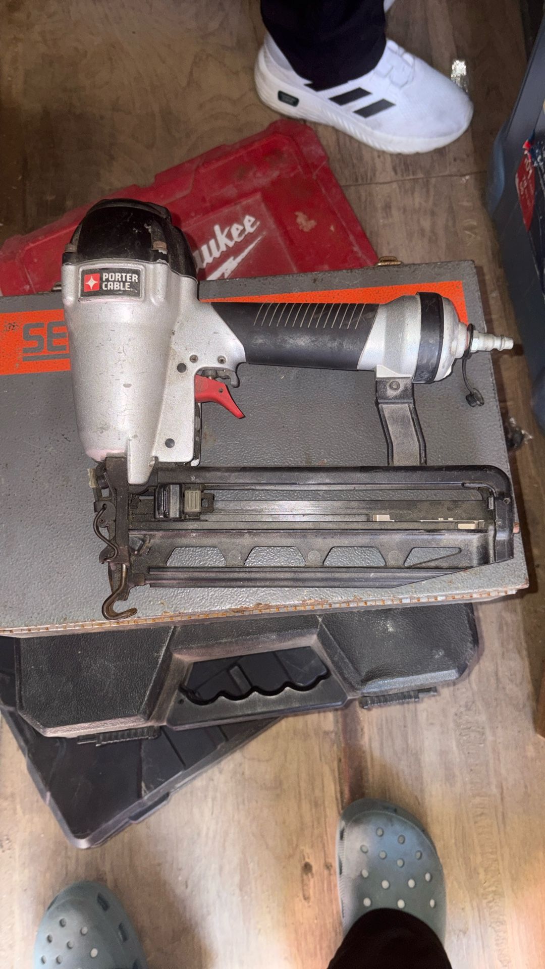 porter cable finish nail gun