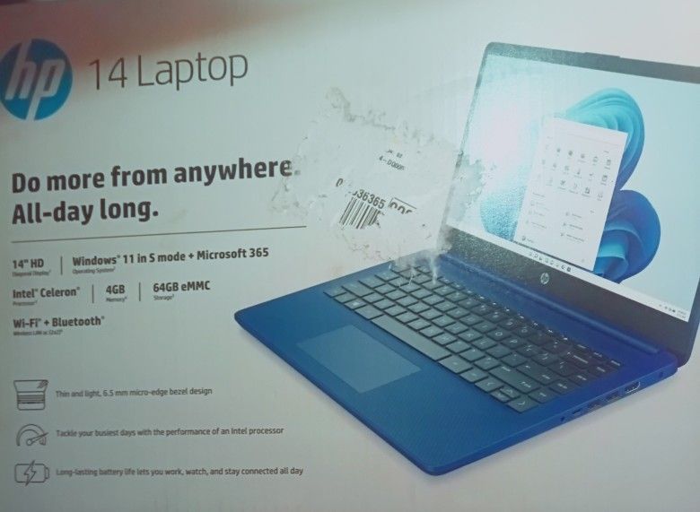 Hp 14 Inches laptop