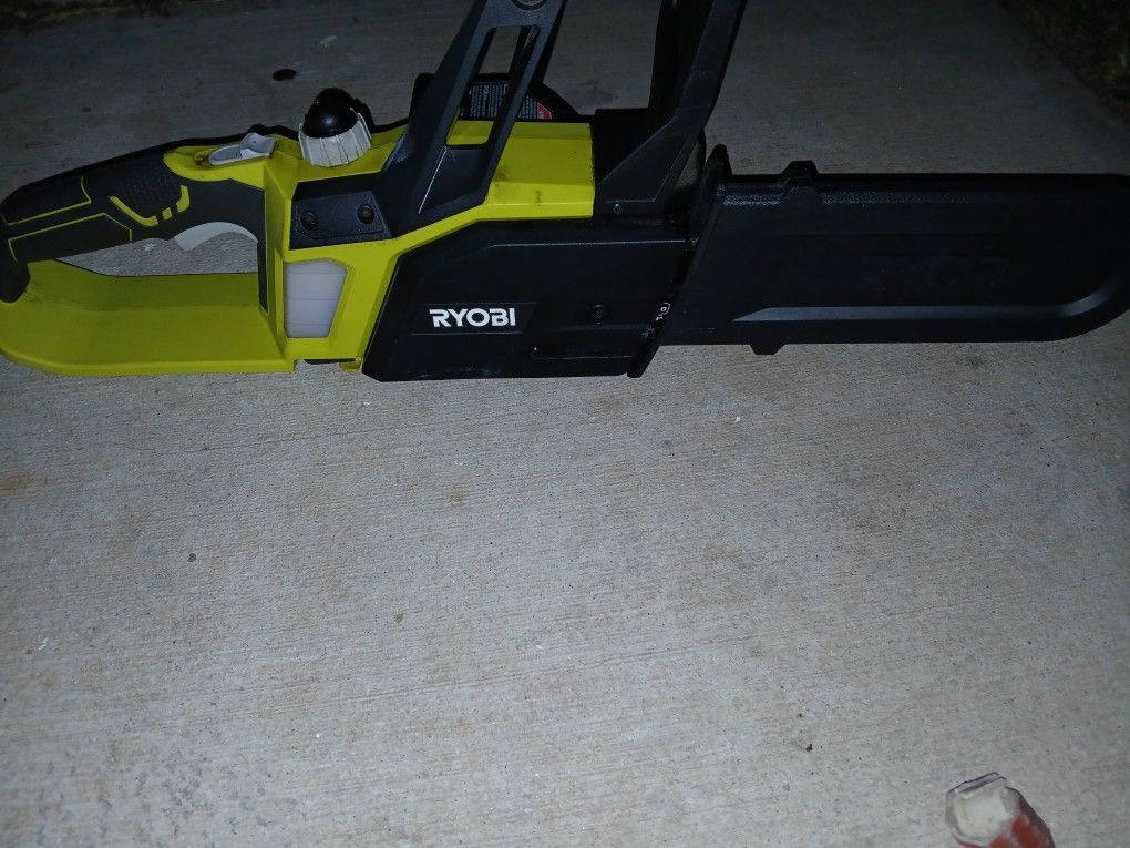 Ryobi 20V 10" Chainsaw And Impact Driver
