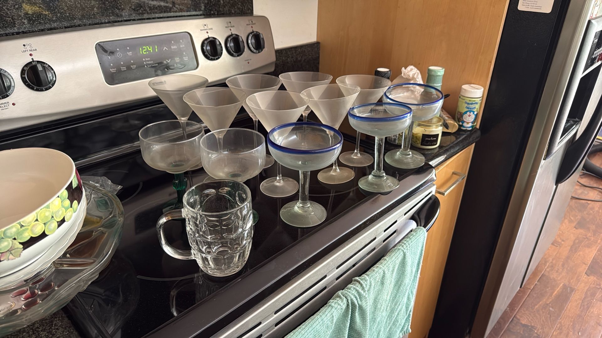 Martini Glasses And Margarita Glasses