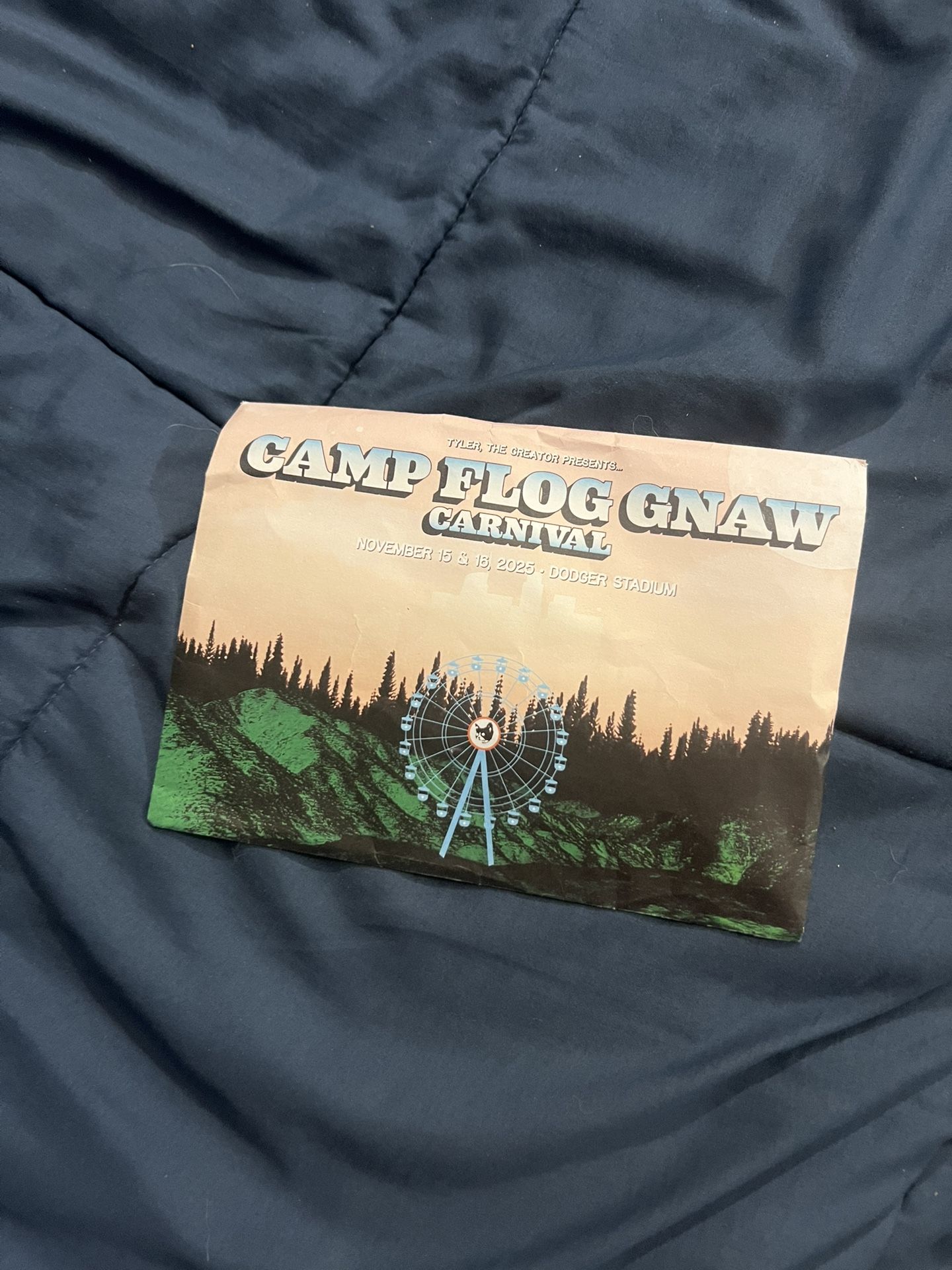 Camp Flog Gnaw 2025 Wristband