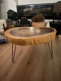 Rustic Wood Coffee Table