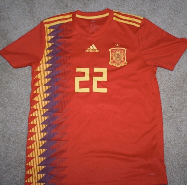 2 Spain jerseys