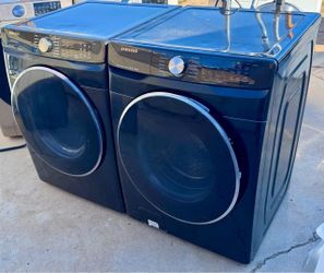 Samsung Front Load Washer and electric Dryer Set