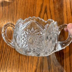 Crystal Bowl - Scalloped Edges