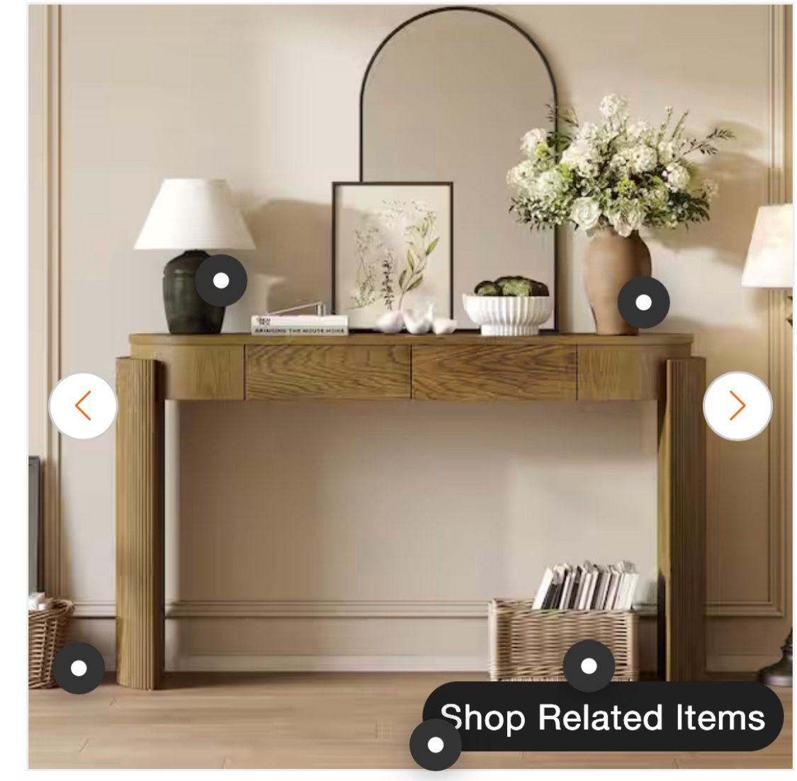 BRAND NEW IN BOX CONSOLE TABLE 