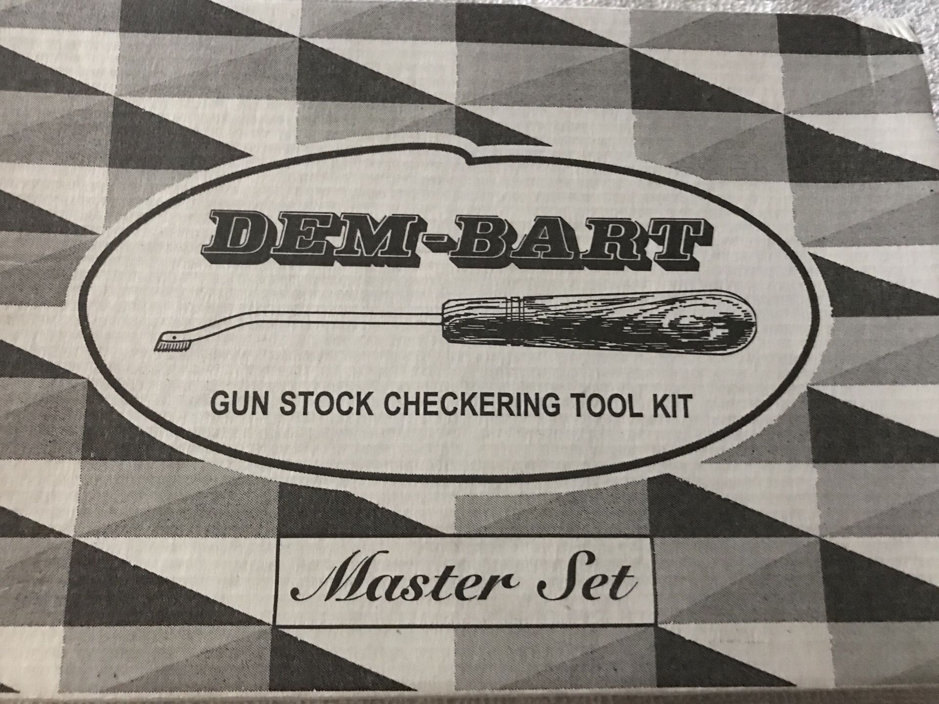 Buy 10pc Dem Bart Starter Checkering line Barrel Bedding Carving