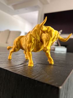3D Printed Bull And Bear Stocks