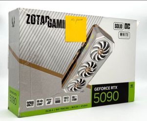 ZOTAC GeForce RTX 5090 32GB GDDR7 White Edition Solid OC
