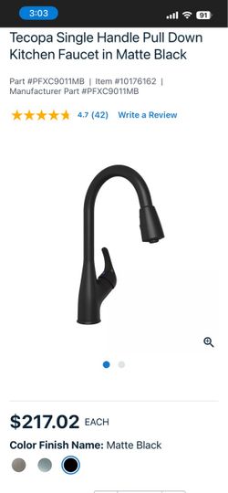 Kitchen faucet