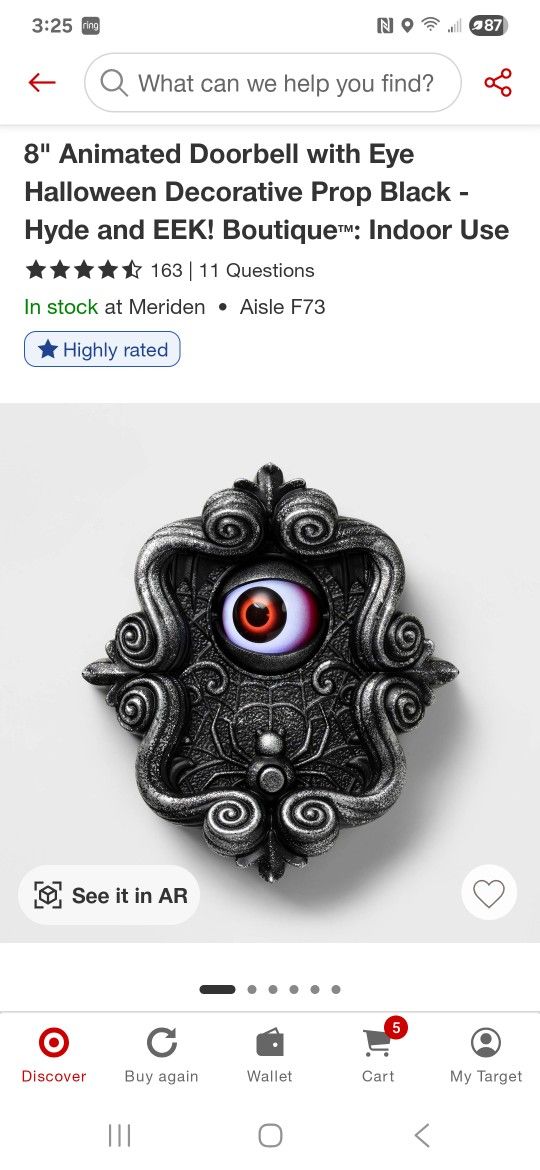 Hide And Eek Doorbell