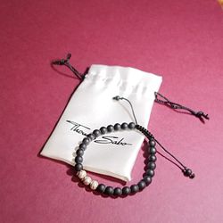 Thomas Sabo Men’s Buddhist Prayer Bracelet.